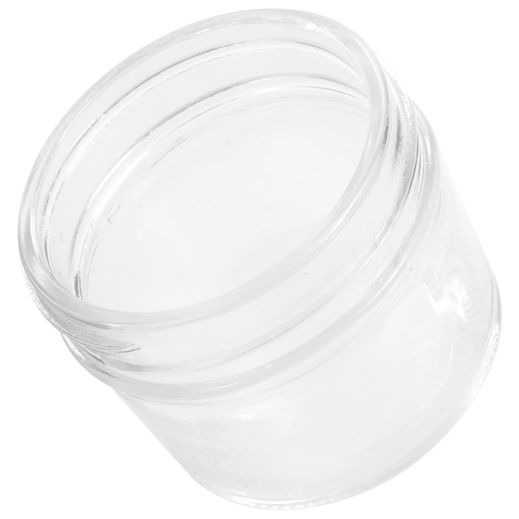 Syltetøyglass med gule lokk 24 stk 110 ml