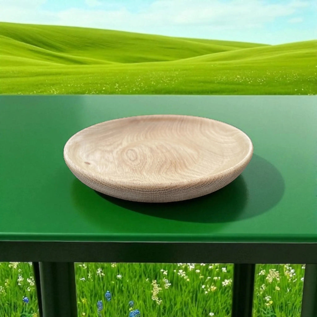 Hånddreid trefat – Ø 21 cm